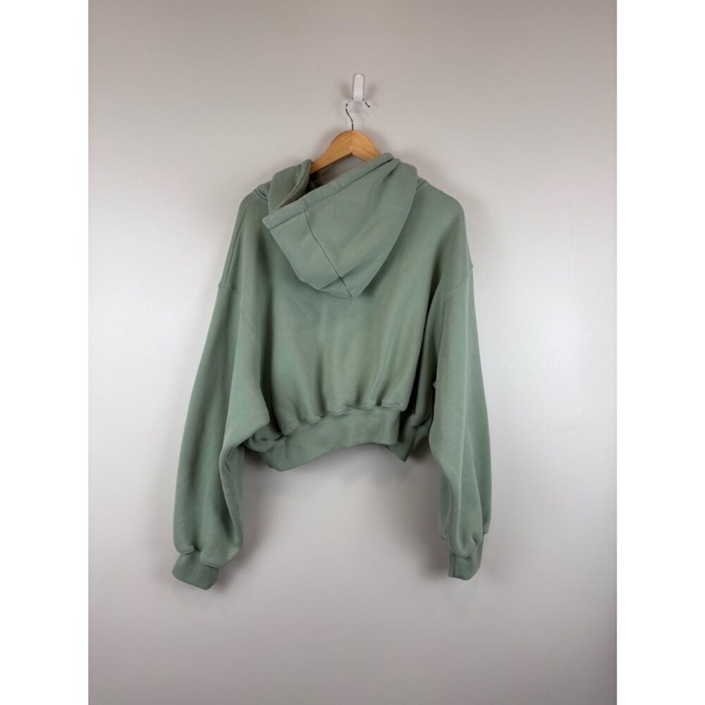 The Happy Camp3r Cloud Sweat Set Women's Size Large Sage Green Hoodie Jogger View 5